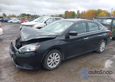 2019 Nissan Sentra Sv z USA, uszkodzony, nr VIN 3N1AB7AP7KL625572